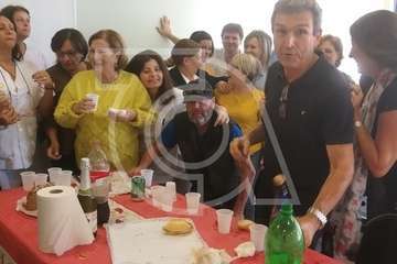 Homenaje a Juanjo Olmos en su jubilación (Foto TA)